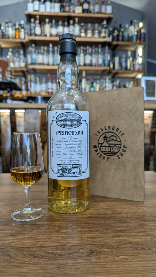 By The Dram Springbank Open Day Guadeloupe Rum 15 Year Old 2017 50% 30ml