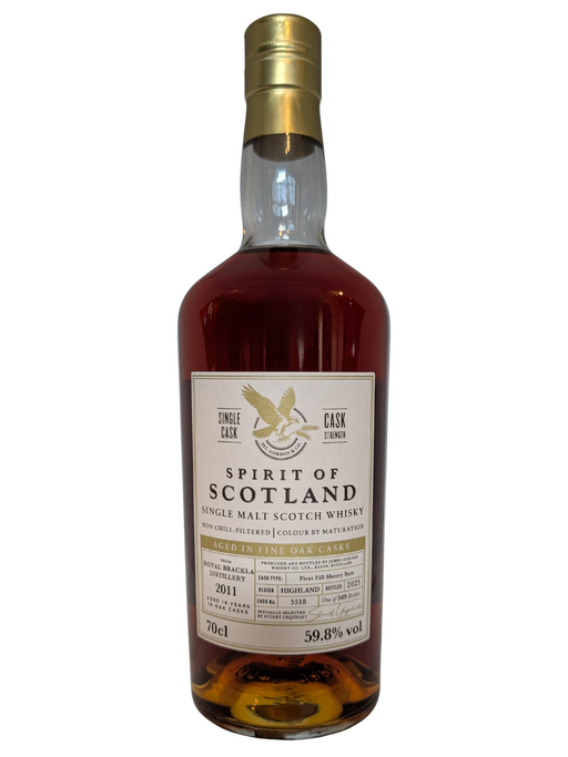 Spirit of Scotland Royal Brackla 2011 70cl