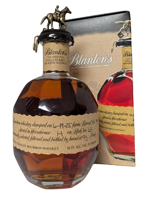 Blanton’s Straight from the Barrel 2025 65% ABV  70cl