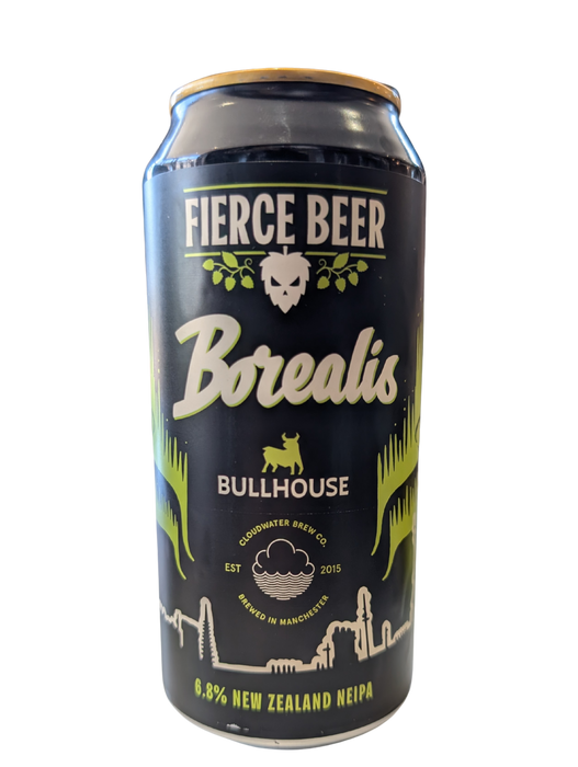 Fierce Borealis Bullhouse 6.8% New Zealand Neipa 440ml