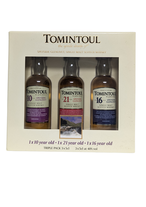 Tomintoul Miniature Gift Set