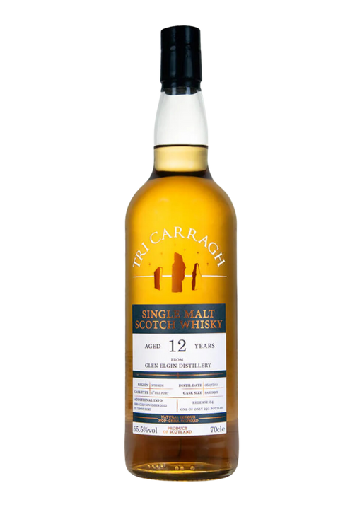 Tri Carragh Glen Elgin 12 Year Old 70cl