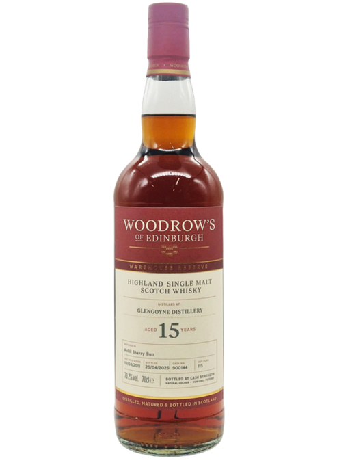 Woodrow's of Edinburgh Warehouse Reserve Glengoyne 15 Year Old 70cl