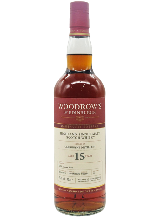 Woodrow's of Edinburgh Warehouse Reserve Glengoyne 15 Year Old 70cl