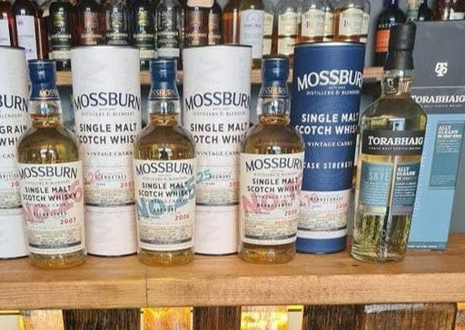Mossburn & Torabhaig Whisky Tasting Event Saturday, 23rd March 2024 7pm
