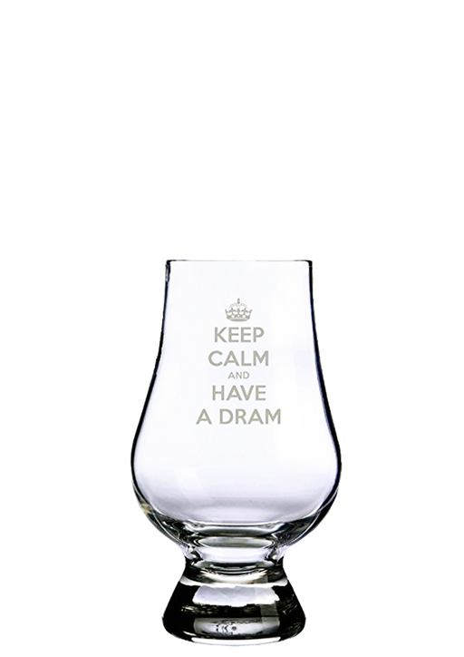 Glencairn Glass 'Keep Calm and Have A Dram'
