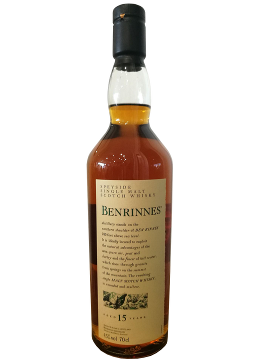 Flora and Fauna Benrinnes 15 Year Old 70cl