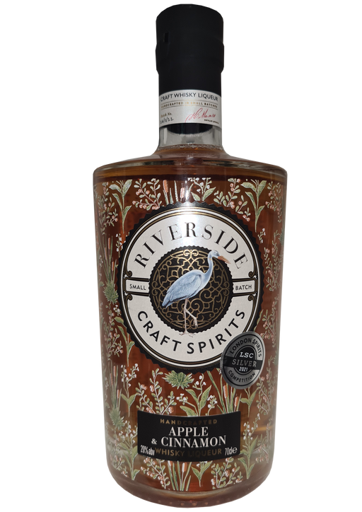 Riverside Craft Spirits Apple and Cinnamon Whisky Liqueur 70cl