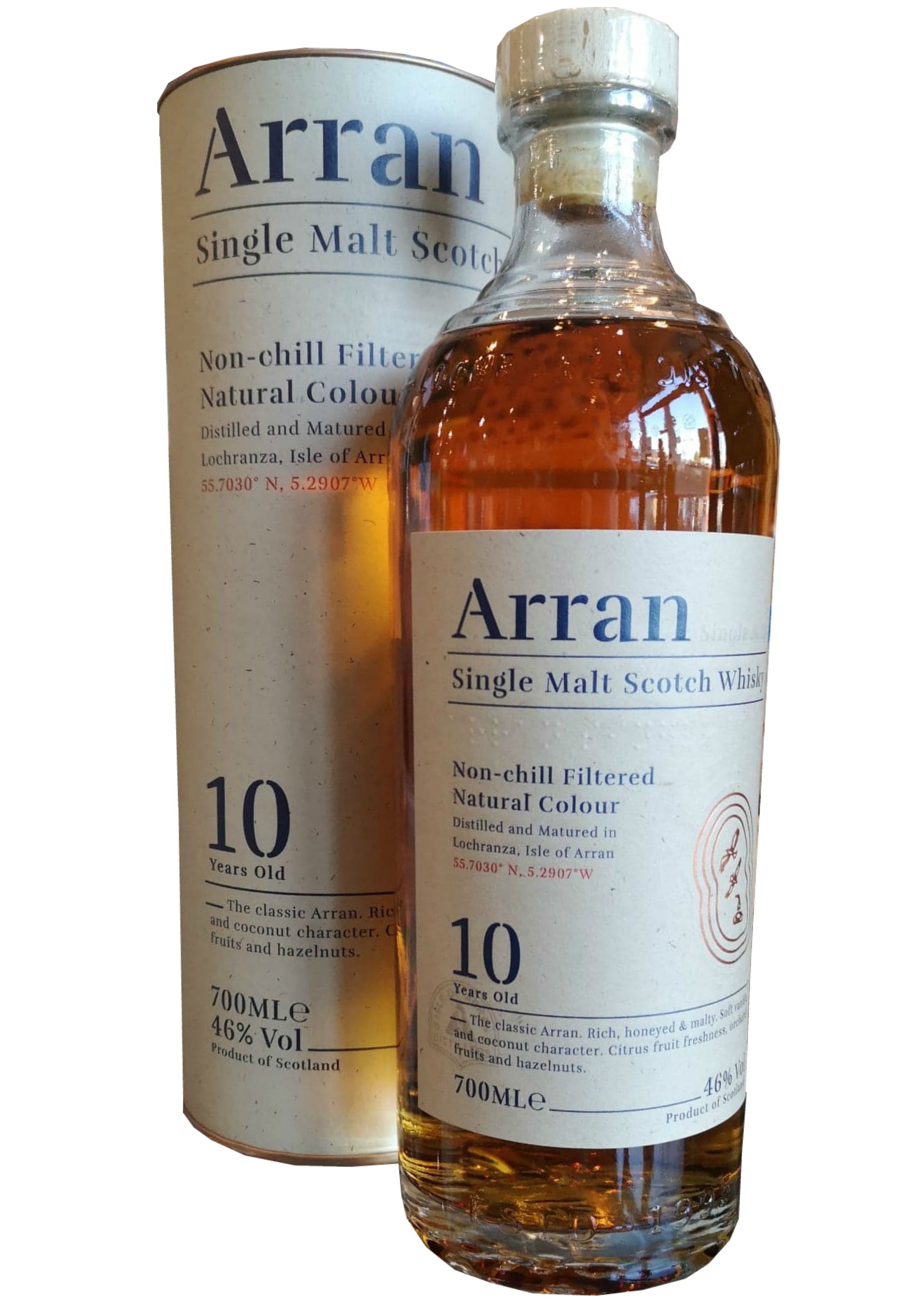 Year 10 Old Whisky Arran Shop 70cl — Inverurie