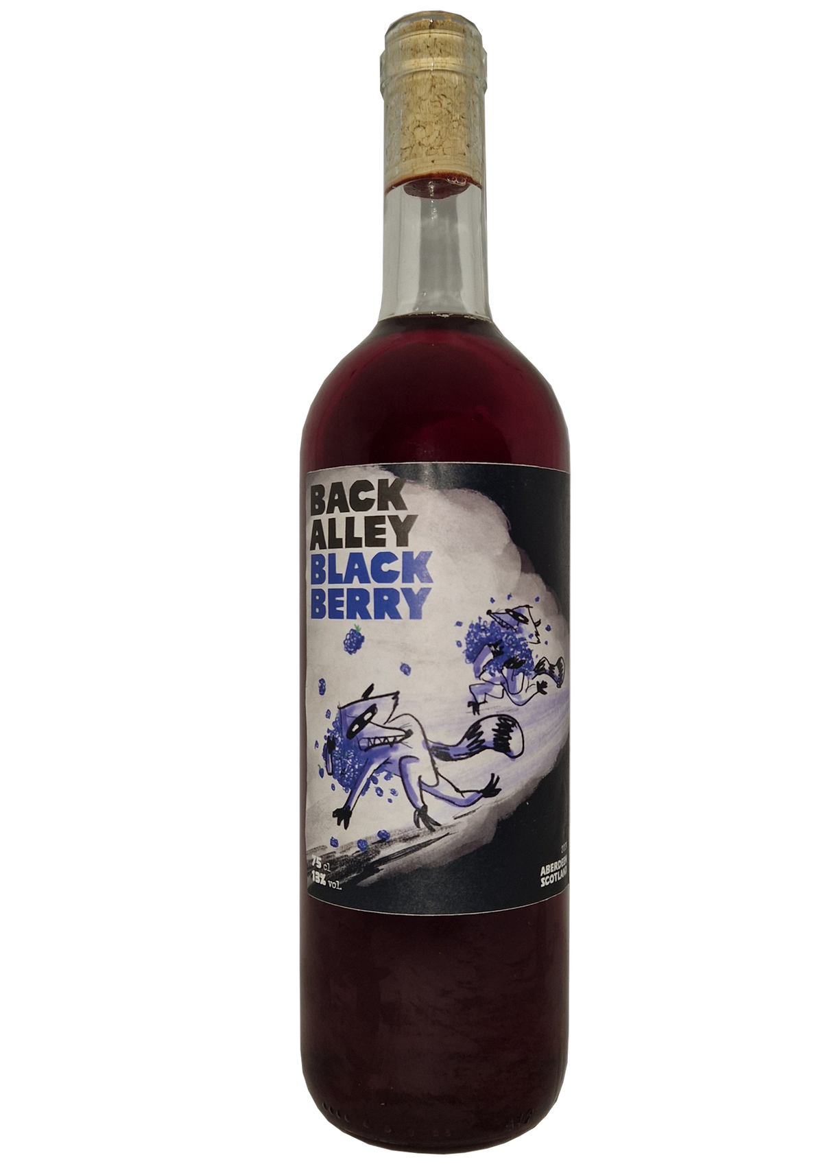 Two Racoon Back Alley Black Berry Wine 75cl — Inverurie Whisky Shop