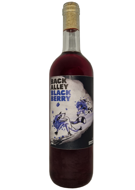 Two Racoon Back Alley Black Berry Wine 75cl