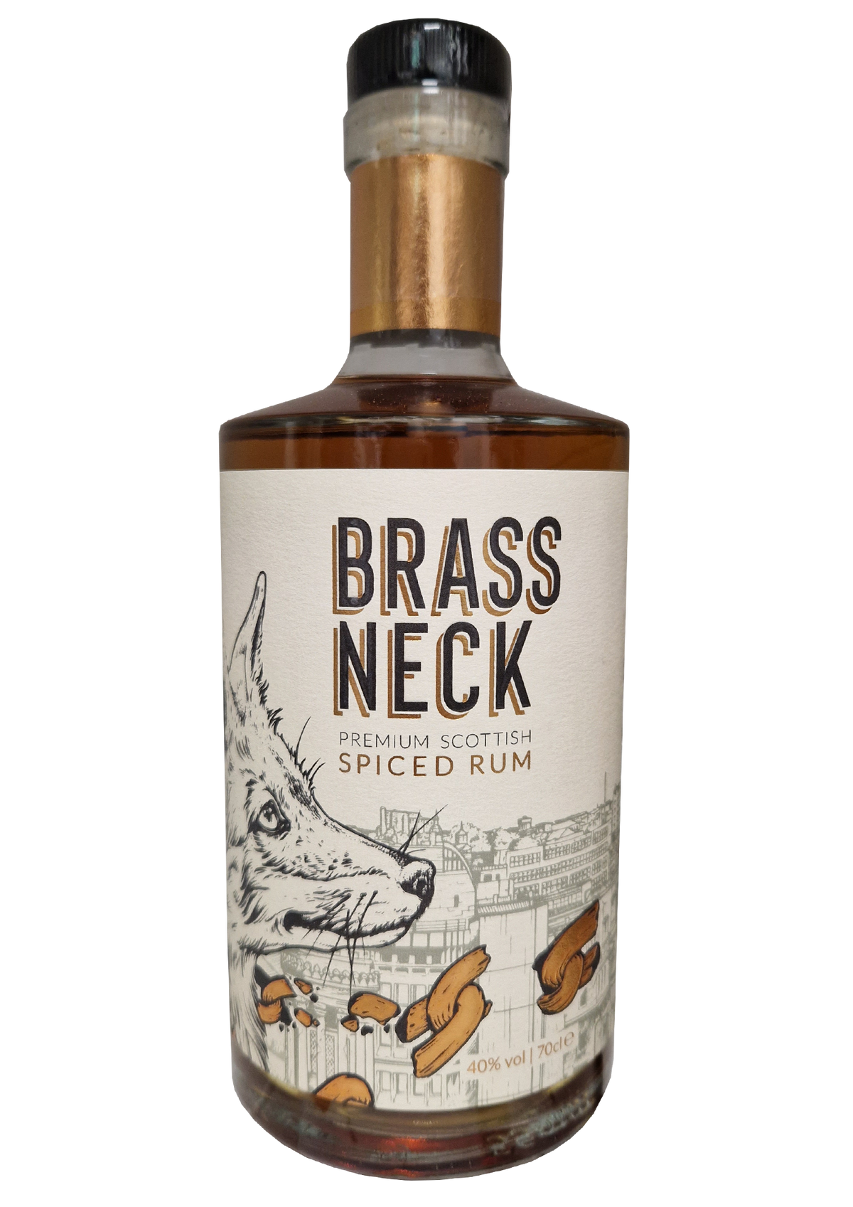 Brass Neck Spiced Rum 70cl — Inverurie Whisky Shop