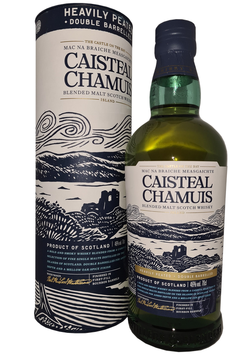 Caisteal Chamuis Heavily Peated Blended Island Malt 70cl