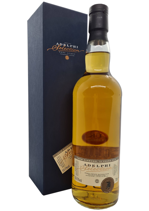 Adelphi Diamond 19 Year Old Rum 70cl