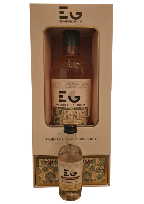 Edinburgh Gin Rhubarb & Ginger Liqueur Gift Set