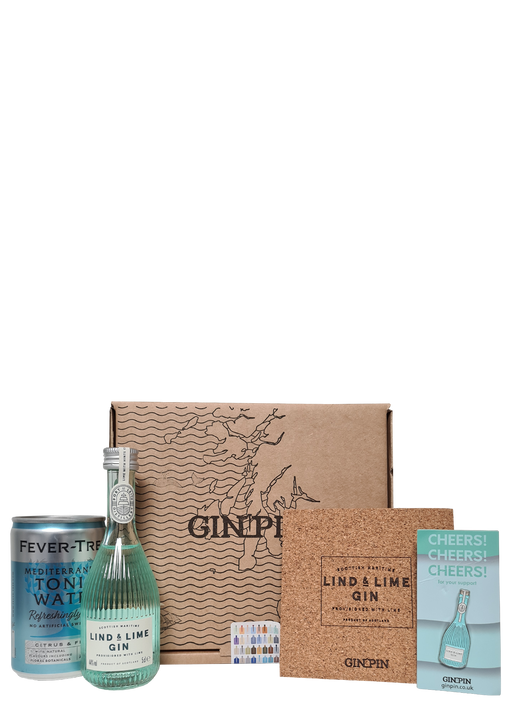 Lind and Lime Gin and Ginpin Gift Set 5cl