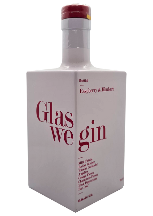 Glaswegin Himbeer- und Rhabarber-Gin 70cl