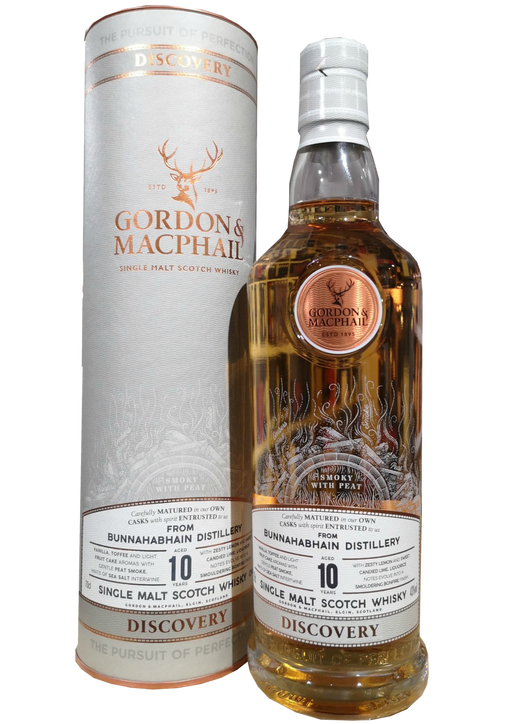 Gordon & MacPhail Discovery Series Bunnahabhain 10 Year Old Heavily Peated  70cl
