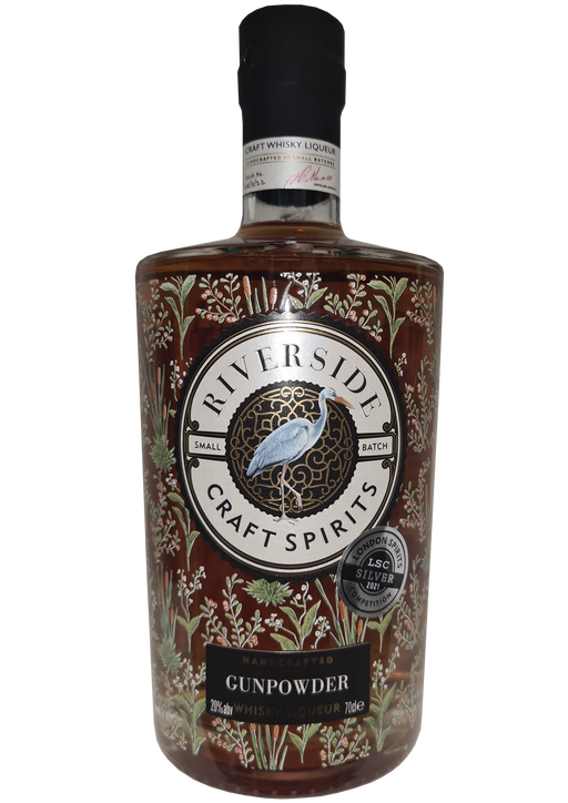 Riverside Gunpowder Whisky Liqueur 70cl