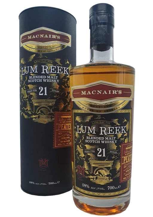 MacNairs Lum Reek 混合麦芽威士忌 21 年 2021 年发布 70cl 