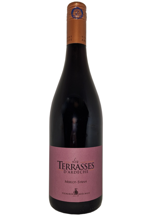 Les Terrasses D'Ardeche 梅洛-西拉红葡萄酒 75cl