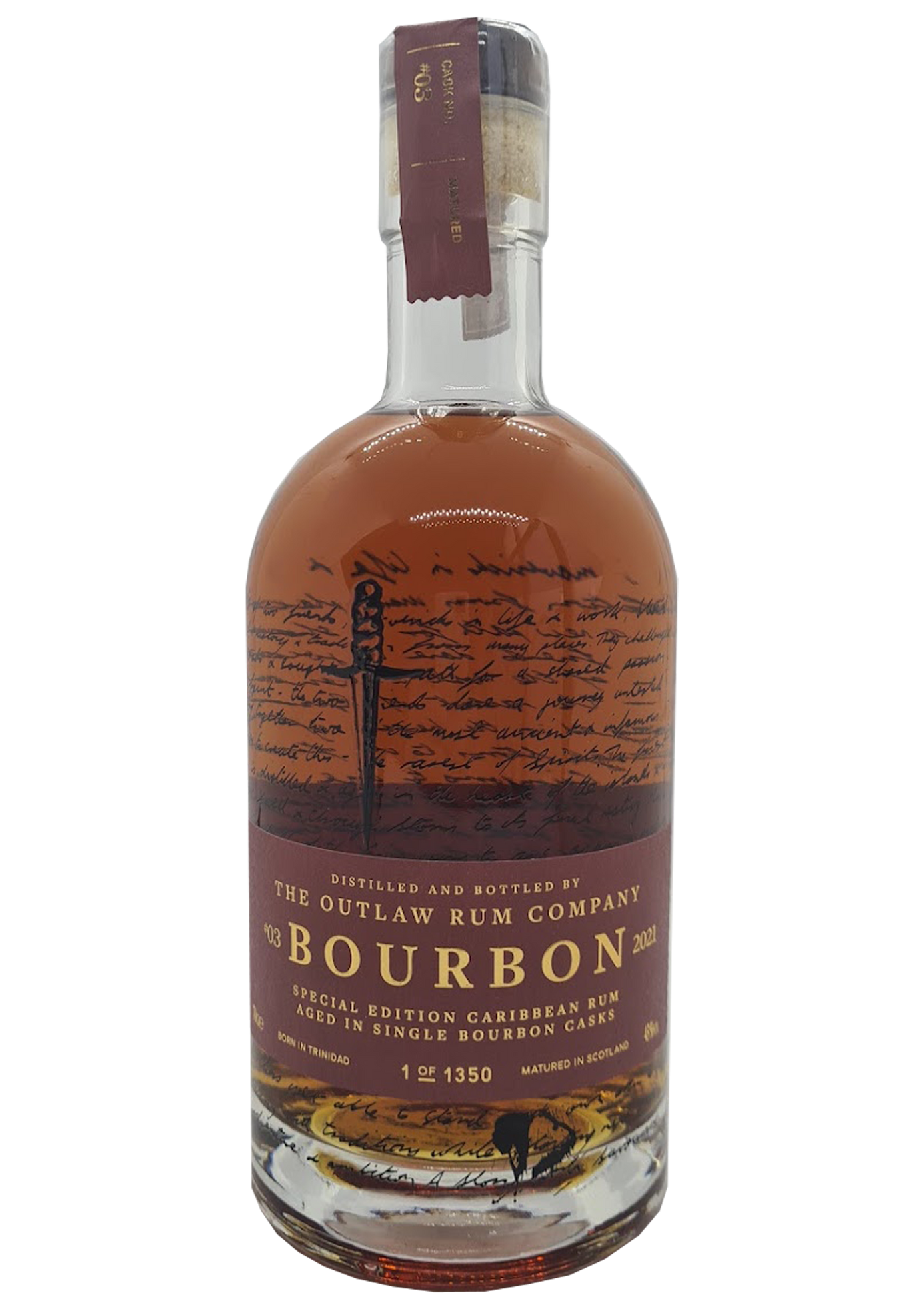 Outlaw Rum Limited Bourbon Cask Edition 70cl — Inverurie Whisky Shop