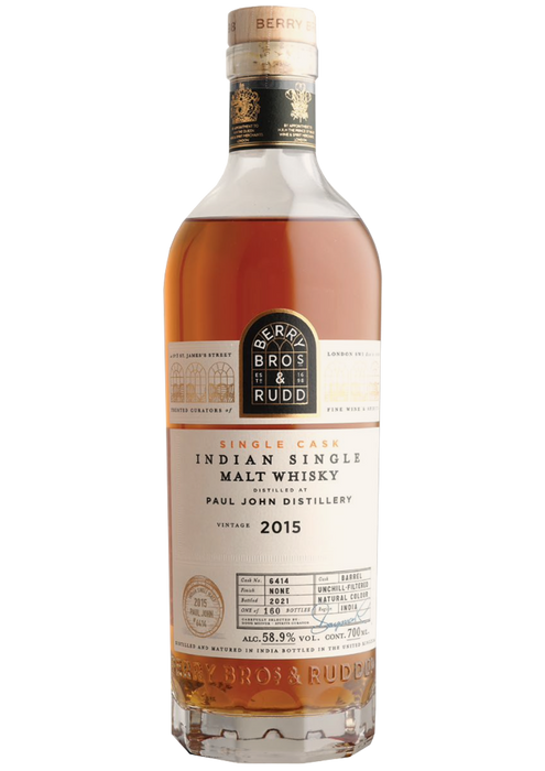 Berry Bros & Rudd Paul John 6 Year Old 70cl