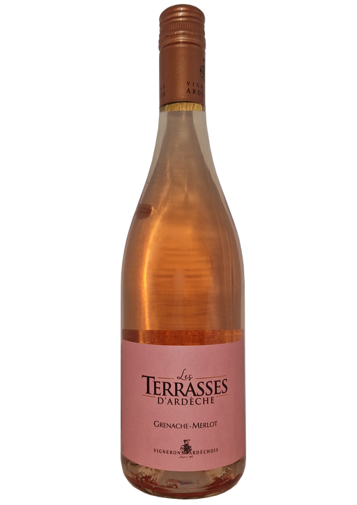 Les Terrasses D’Ardeche Grenache-Merlot Rose 2024