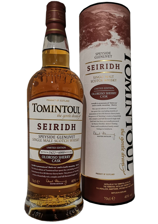 Tomintoul Seiridh 70cl
