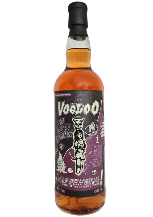 Voodoo The Bloody Sacrifice 10 Year Old Islay Blended Malt ( Williamson) 70cl