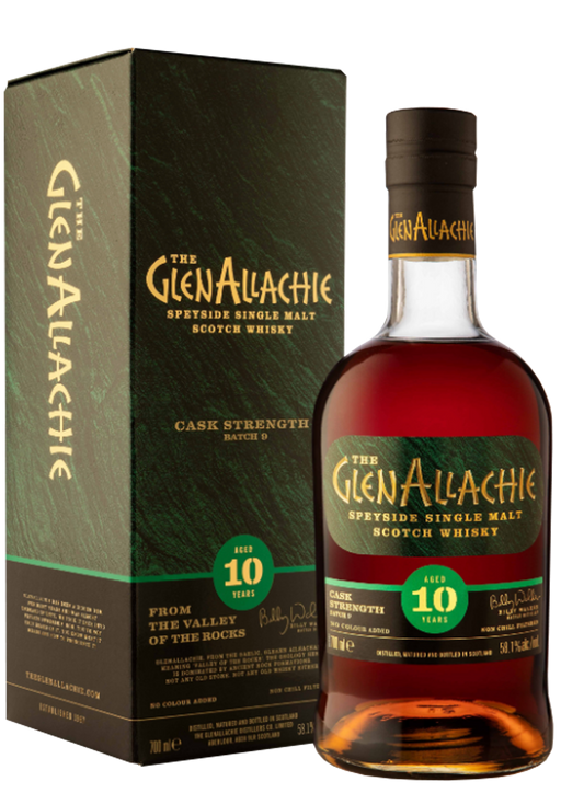 GlenAllachie 10 Year Old Batch 9 Cask Strength 70cl