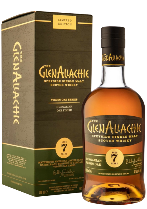 GlenAllachie Virgin Oak Series Ungarische Virgin Oak 7 Jahre 70cl