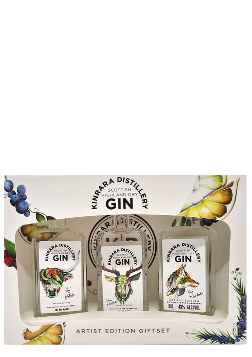 Kinrara Artist Edition Gift Pack 3 x 5cl